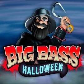 Big Bass Halloween logo by Pragmatic Play at Casiku CasinoBig Bass Halloween