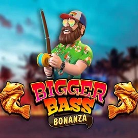 Bigger Bass Bonanza game by Pragmatic Play – logo hosted on Casiku Casino