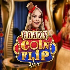 Crazy Coin Flip slot logo by Evolution at Casiku CasinoCrazy Coin Flip