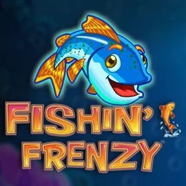Slots logo of Fishin Frenzy from Blueprint Gaming at Casiku Casino