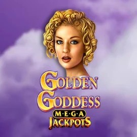 Logo of Golden Goddess Megajackpots from IGT at Casiku Casino