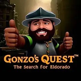 Gonzo's Quest logo by NetEnt at Casiku CasinoGonzo's Quest