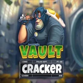 Logo of Vault Cracker from Red Tiger Gaming at Casiku Casino