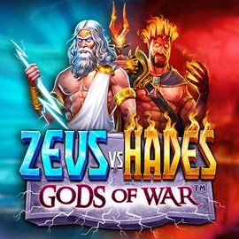 Official Slots logo: Zeus vs Hades: Gods of War by Pragmatic Play at Casiku Casino